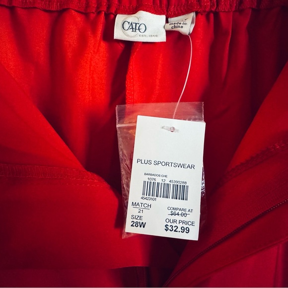 NWT Cato satin full leg trouser pants - Picture 5 of 5